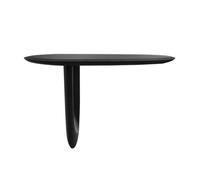 birene Console en Bois Massif, Table d'entrée étroite de 99 cm for Salon(Black)