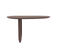 birene Console en Bois Massif, Table d'entrée étroite de 99 cm for Salon(Brown)