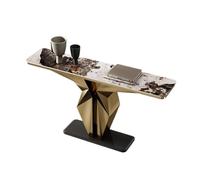 birene Console étroite de 47 Pouces, Table d'entrée Moderne for Couloir(Gold)