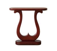 birene Console Moderne en Bois Massif de Style Chinois for l'entrée et Le Salon(Red,L)