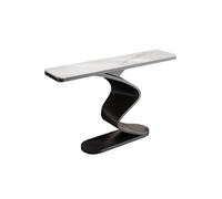 birene Console Moderne for entrée, Meuble de Couloir élégant par Door(Black,100cm)