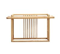 birene Console Rustique de Style Ferme de 59 Pouces - Table de canapé étroite for Le Salon(Natural)