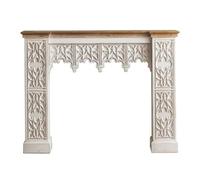 birene Console Vintage en Bois Massif, Table d'entrée Creuse sculptée for Le Hall du Salon