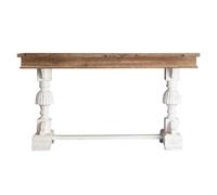 birene Console Vintage en Bois Massif, Table d'entrée étroite for Salon