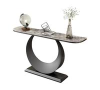 birene Meuble d'entrée Moderne - Table d'entrée Murale Mince avec étagère de Rangement(100cm)