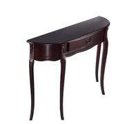 birene Meuble d'entrée Semi-Circulaire incliné - Table d'appoint Murale Peu encombrante for la décoration des couloirs et des cloisons(120cm)