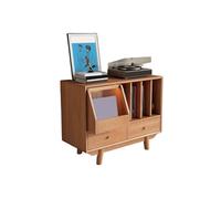 birene Stockage de CD et DVD Armoire à disques vinyles en Bois Minimaliste multifonctionnelle, for Salon, Chambre à Coucher, Buffet de canapé