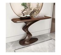 birene Table d'entrée en Bois Massif, Console de Couloir, Organiseur Mural de Salon(150cm)