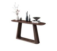 birene Table d'entrée Murale en Bois Massif - Console étroite for Couloir, Table d'appoint Simple for Petits espaces