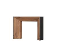 birene Table d'entrée Noire - Table d'appoint Minimaliste Moderne for Couloir d'entrée(100cm)