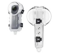 Birgipar Étui de plongée invisible pour Insta360 X4 - Acrylique - Boîtier étanche 50 m - Compatible selfie sticks et trépieds