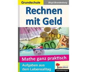 Birgit Brandenbur Mathe ganz praktisch - Rechnen mit Geld, Grundschul (Broschre)