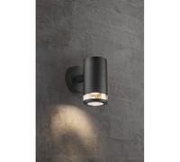 BIRK applique murale Aluminium-Plastique Noir GU10 - Nordlux 45521003