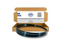 Birke® - Lame pour scie à ruban 2240 mm, en acier suédois, Flexback de différentes largeurs, denture/bois tendre-dur, métaux non ferreux, plastique, etc. Fabriqué en Allemagne (2240 x 6 x 0,5 6ZpZ)