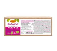 Birkengold Bio Erythritol, 4kg | issu de l'agriculture biologique | substitut de sucre sans calories| l'érythritol a le même goût que le sucre | végétalien | bon pour les dents | indice glycémique 0