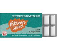 Birkengold, chewing-gum au xylitol, menthe verte, 12 pièces
