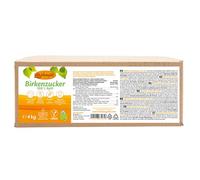 Birkengold Xylitol 4kg | xylitol de haute qualité de Finlande | xylitol de bouleau et écorce de hêtre | végétalien | 40% moins de calories | doux pour les dents