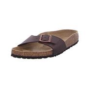 Birkenstock Mules Madrid Birko-Flor étroit Brun foncé Homme Taille 40
