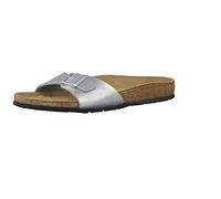 Birkenstock 040413 Madrid silver, Birko Flor Femme Silver EU 40