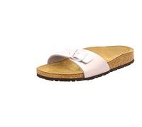 Birkenstock Sandales Madrid Birko Flor largeur étroite argent femme 42
