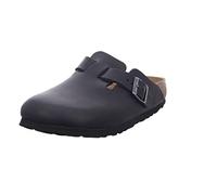 Birkenstock Sabots Boston 059463 Cuir huilé Noir Homme Taille 38