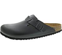 Birkenstock 060193 Boston Black, Natural Leather Homme Black EU 39
