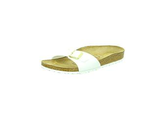 Birkenstock 1005310 Madrid patent white, Birko Flor Patent Femme White EU 40