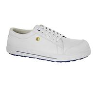 Birkenstock 1011364-45 Chaussures de sécurité professionnelle QS 500 ESD naturel cuir blanc taille 45