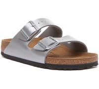 Birkenstock Arizona Birko Flor Femme Argent EU 35