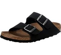 Birkenstock - Sandales en matière synthétique - Arizona Vegan Birko-Flor Narrow Black - Taille 40 - Noir Noir 40