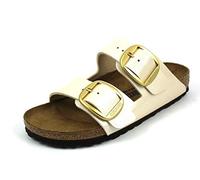 Birkenstock 1020021 Arizona Big Buckle gracef. pearl white, Birko Flor Femme White EU 39