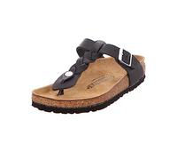 Birkenstock 1021349 Gizeh Braided black, Oiled Leather Femme Black EU 37