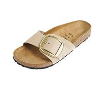 Birkenstock 1024009 Madrid BIG Buckle Sandcastle Narrow FIT 38/Beige