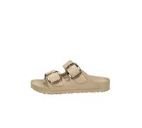 Birkenstock 1030389 Arizona Big Buckle Eva Gray Taupe Sandales pour Femmes Double Fibia en Caoutchouc (taille 39)