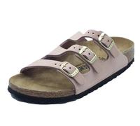 Mules et sabots Birkenstock Florida Fresh Nubuck - Narrow pour Femme 40 Rose