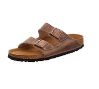 Birkenstock Mules Arizona SFB Cuir Marron Femme 41