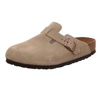 Birkenstock 560773 Boston SFB Taupe, Suede Leather Homme Taupe EU 43