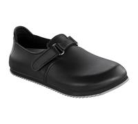 BIRKENSTOCK 583186-41 LINZ - Zapatos de piel Natural para caminar (Talla 41, plantilla estrecha), Color