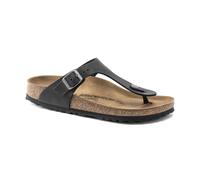 Birkenstock Sandales Gizeh 845251 – Cuir huilé noir – Homme EU 37