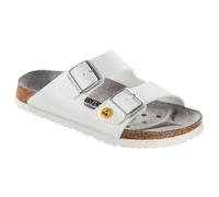 BIRKENSTOCK Mixte Arizona Birko-Flor ESD Mules, Blanc (Weiß 73), 41 EU