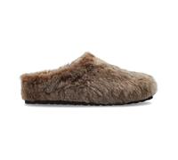 Birkenstock - Amsterdam Wrapped Shearling Os - Femme - Chaussures - Brun - Taille: 39 EU