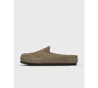 Birkenstock Amsterdam Wrapped Suede Leather men Sandals & Slides grey taille: 36