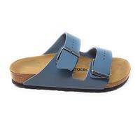 Birkenstock Arizona 1031500 Sandales grises (Basalt Gray), semelle en EVA et liège revêtue de cuir, coupe étroite, Gris Basalt Gray, 41 EU Stretta