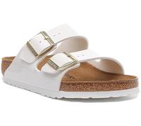 Birkenstock Arizona BF 1005293, Womens,Mens Slides, White, 39 EU