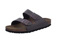 Birkenstock Arizona, Sandales Bout ouvert mixte adulte, Marron (Mocca), 44 EU (étroit)