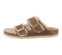Birkenstock Arizona Big Boucle Mouton Huilé Cuir Nubuck Sandales Normal Femmes