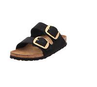 Sandales Femme - BIRKENSTOCK - Arizona Big Buckle - Cuir Noir - Boucle de serrage 40