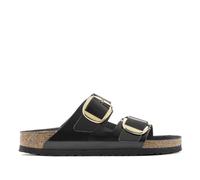 Birkenstock Arizona Big Buckle Natural Leather Patent - Taille: 40 black
