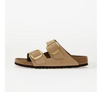 Birkenstock Arizona Big Buckle Nubuk Leather Sandcastle 38
