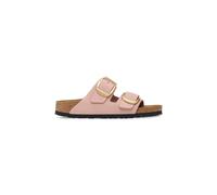 Mules femme Birkenstock Arizona Big Buckle Nubuck Leather Rose 37